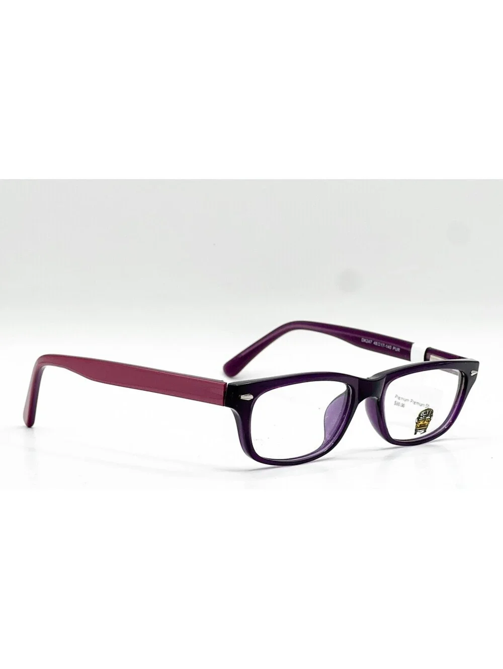 D'Amato Eyewear Dk247 Pur Purple Authentic Eyeglasses 48-17-140
